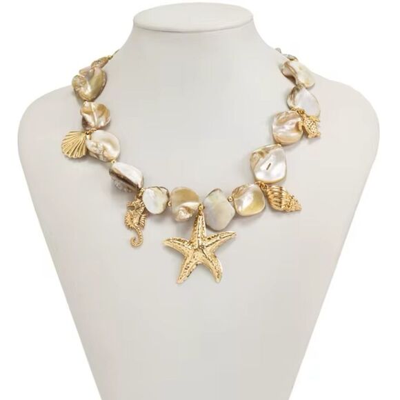 Seashell Necklace N1381 - Picture 1 of 6